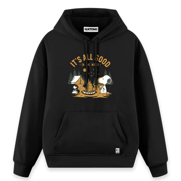 Camp Snoopy - Regular Fit Kalıp Hoodie