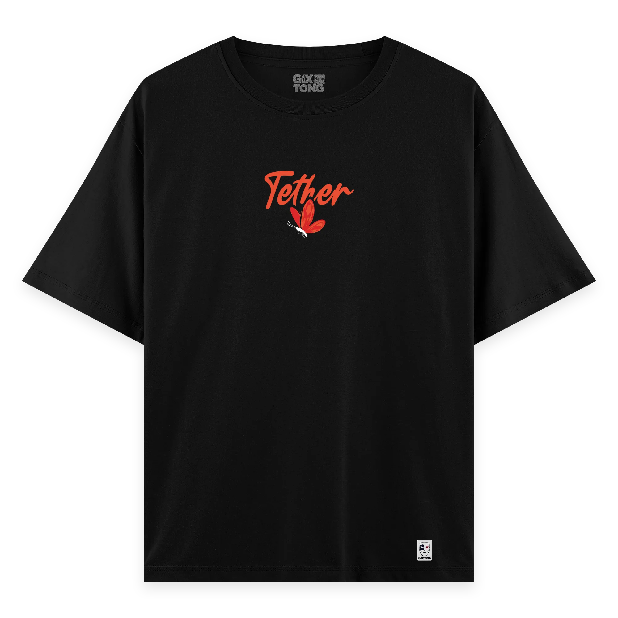 Tether - Oversize Bol Kalıp T-shirt