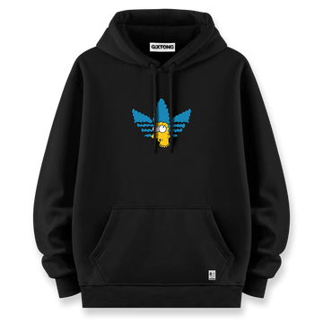 Blue Marge - Oversize Bol Kalıp Hoodie