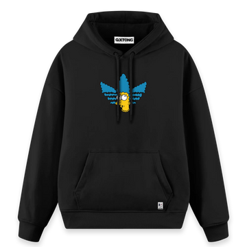 Blue Marge - Regular Fit Kalıp Hoodie