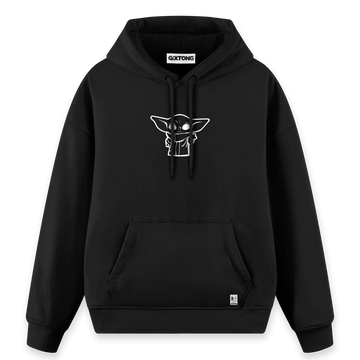 Baby Yoda - Regular Fit Kalıp Hoodie