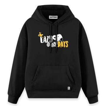 Lazy Days - Regular Fit Kalıp Hoodie