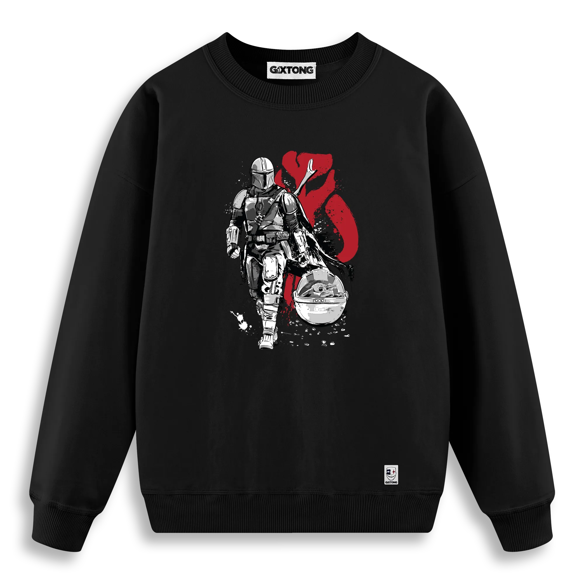 Mandalorian - Regular Fit Kalıp Sweatshirt