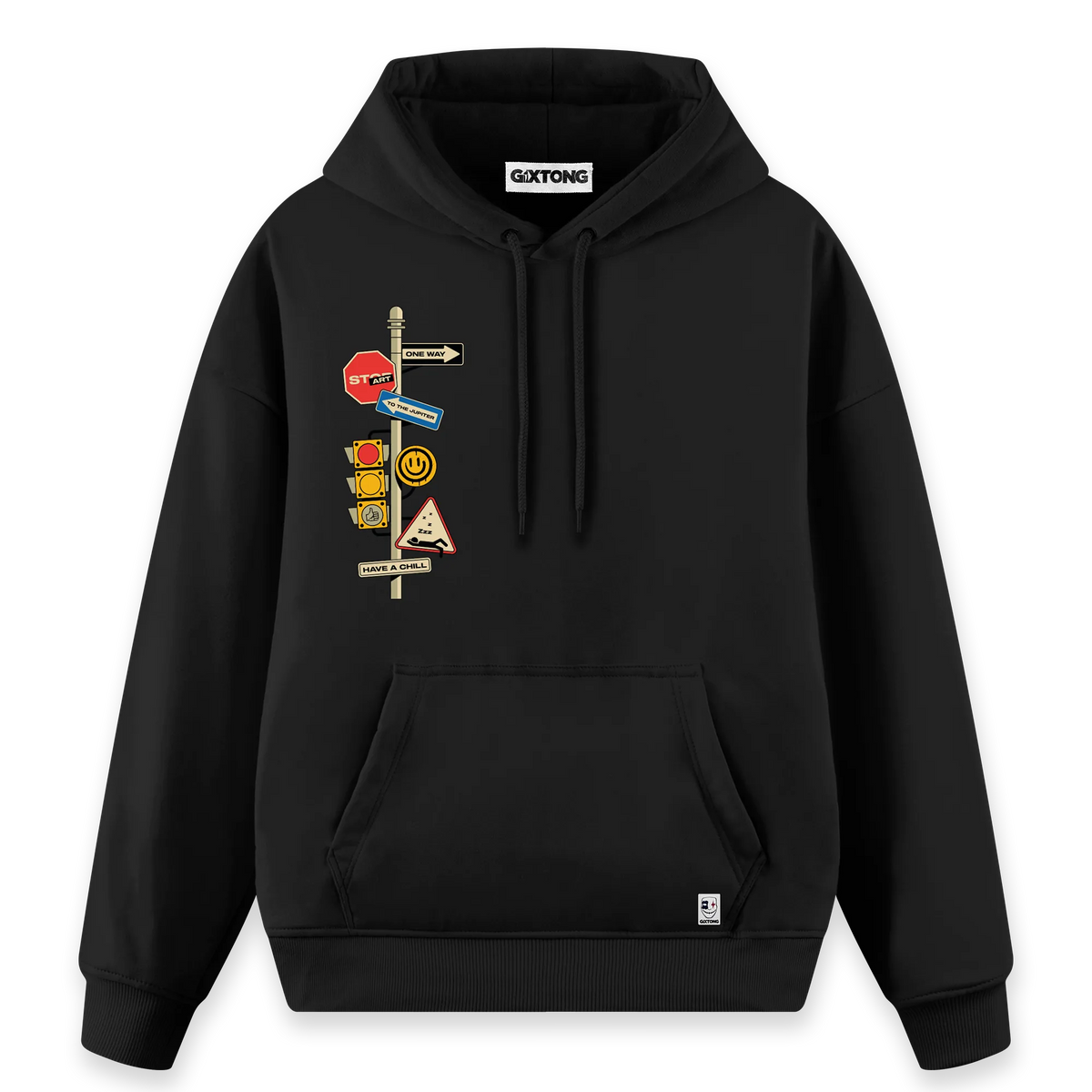 One Way - Regular Fit Kalıp Hoodie
