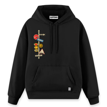 One Way - Regular Fit Kalıp Hoodie