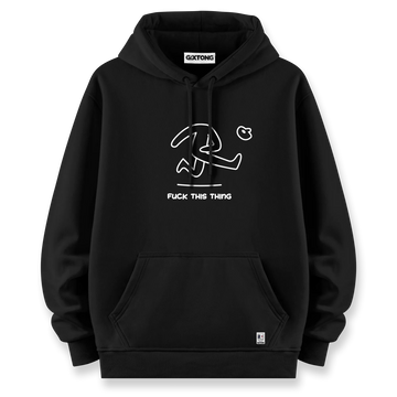 Fuck This Thing - Oversize Bol Kalıp Hoodie