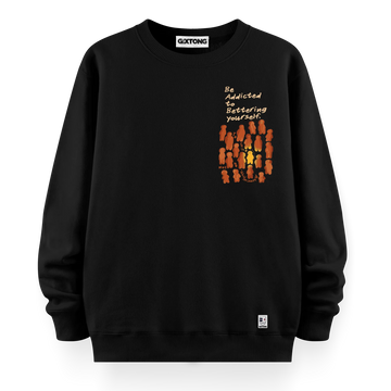 Illuminate - Oversize Bol Kalıp Sweatshirt