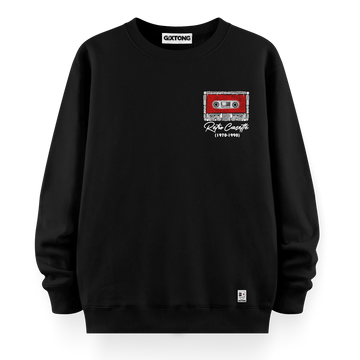 Casette - Oversize Bol Kalıp Sweatshirt