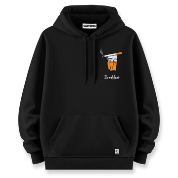 Breakfast - Oversize Bol Kalıp Hoodie