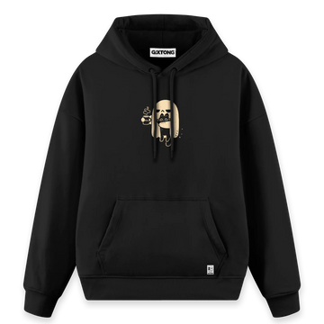 Ghost Cat- Regular Fit Kalıp Hoodie