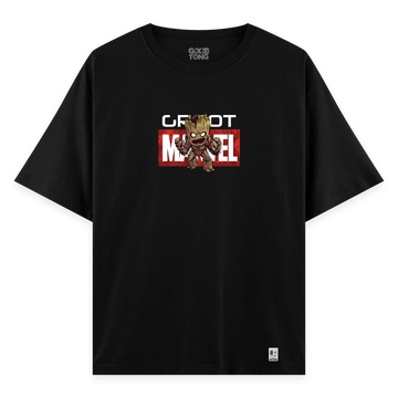Marvel Groot - Oversize Bol Kalıp T-shirt