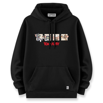 Tom And Jerry - Oversize Bol Kalıp Hoodie