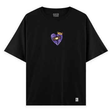 Love Tape - Oversize Bol Kalıp T-shirt