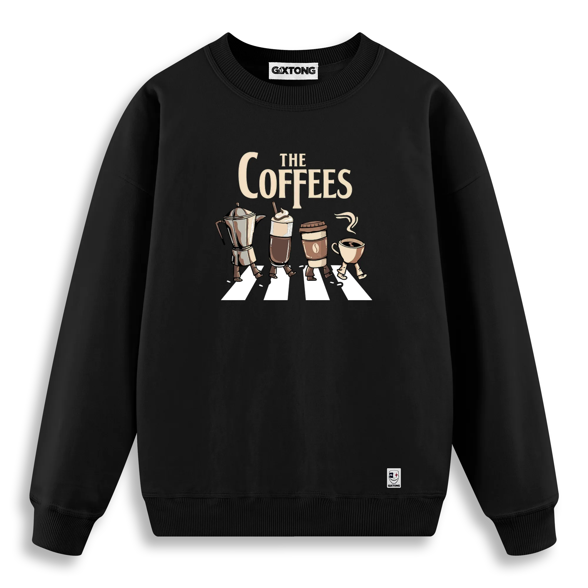 Coffee - Regular Fit Kalıp Sweatshirt