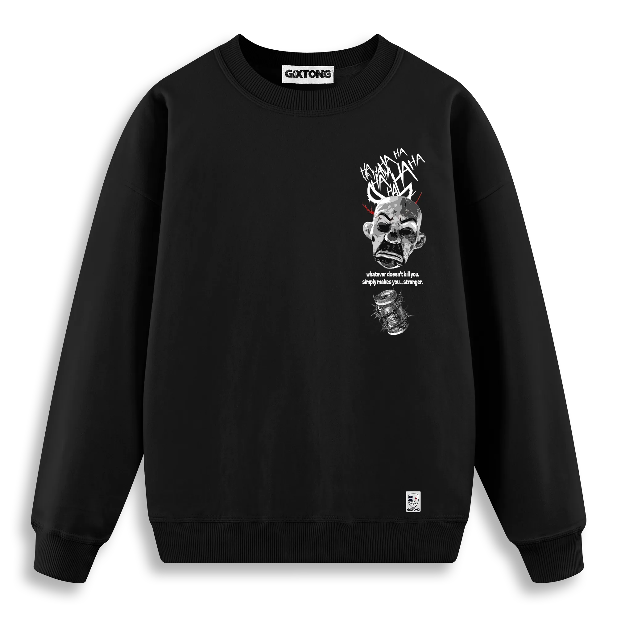 Dark Mask - Regular Fit Kalıp Sweatshirt