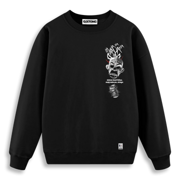 Dark Mask - Regular Fit Kalıp Sweatshirt