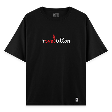 Revolution - Oversize Bol Kalıp T-shirt