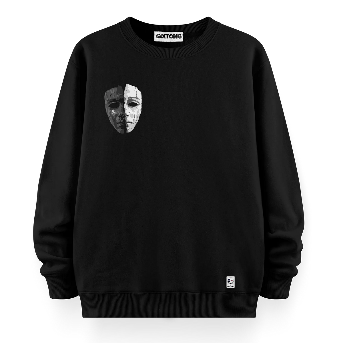 Mask - Oversize Bol Kalıp Sweatshirt