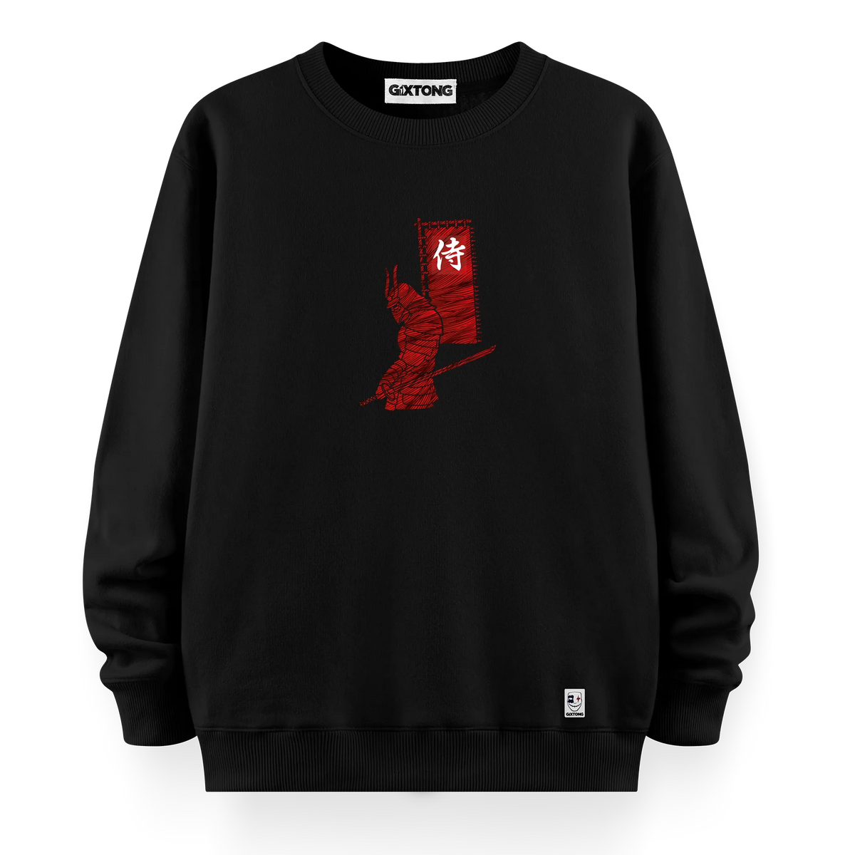 Red Samurai - Oversize Bol Kalıp Sweatshirt