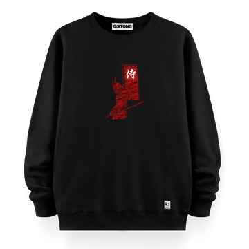 Red Samurai - Oversize Bol Kalıp Sweatshirt