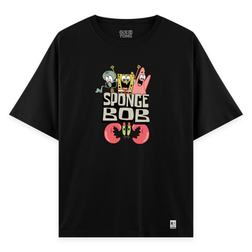Bob Family - Oversize Bol Kalıp T-shirt