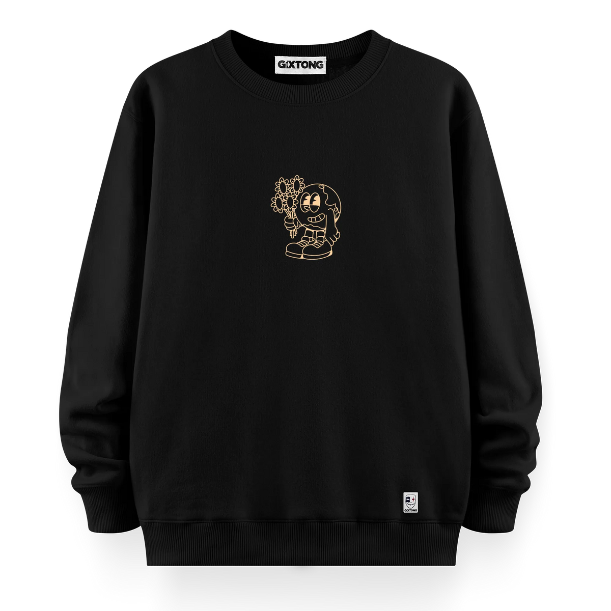 Smile - Oversize Bol Kalıp Sweatshirt