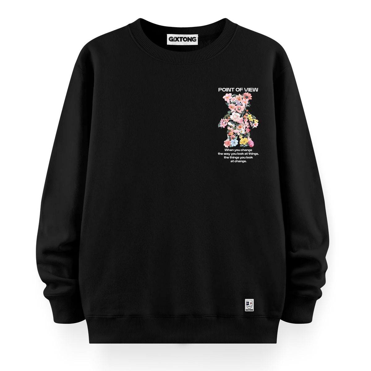 Point Of View - Oversize Bol Kalıp Sweatshirt