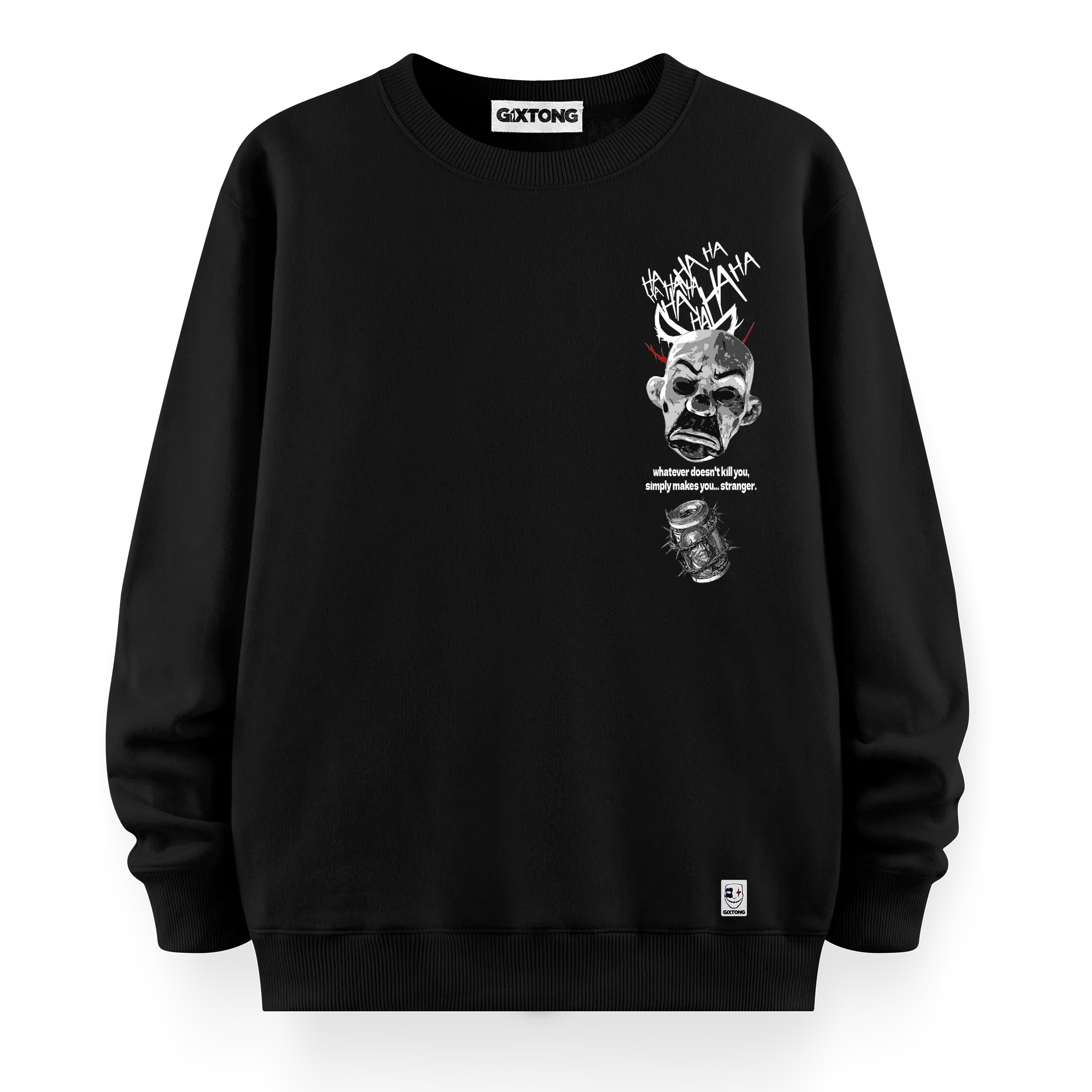Dark Mask - Oversize Bol Kalıp Sweatshirt