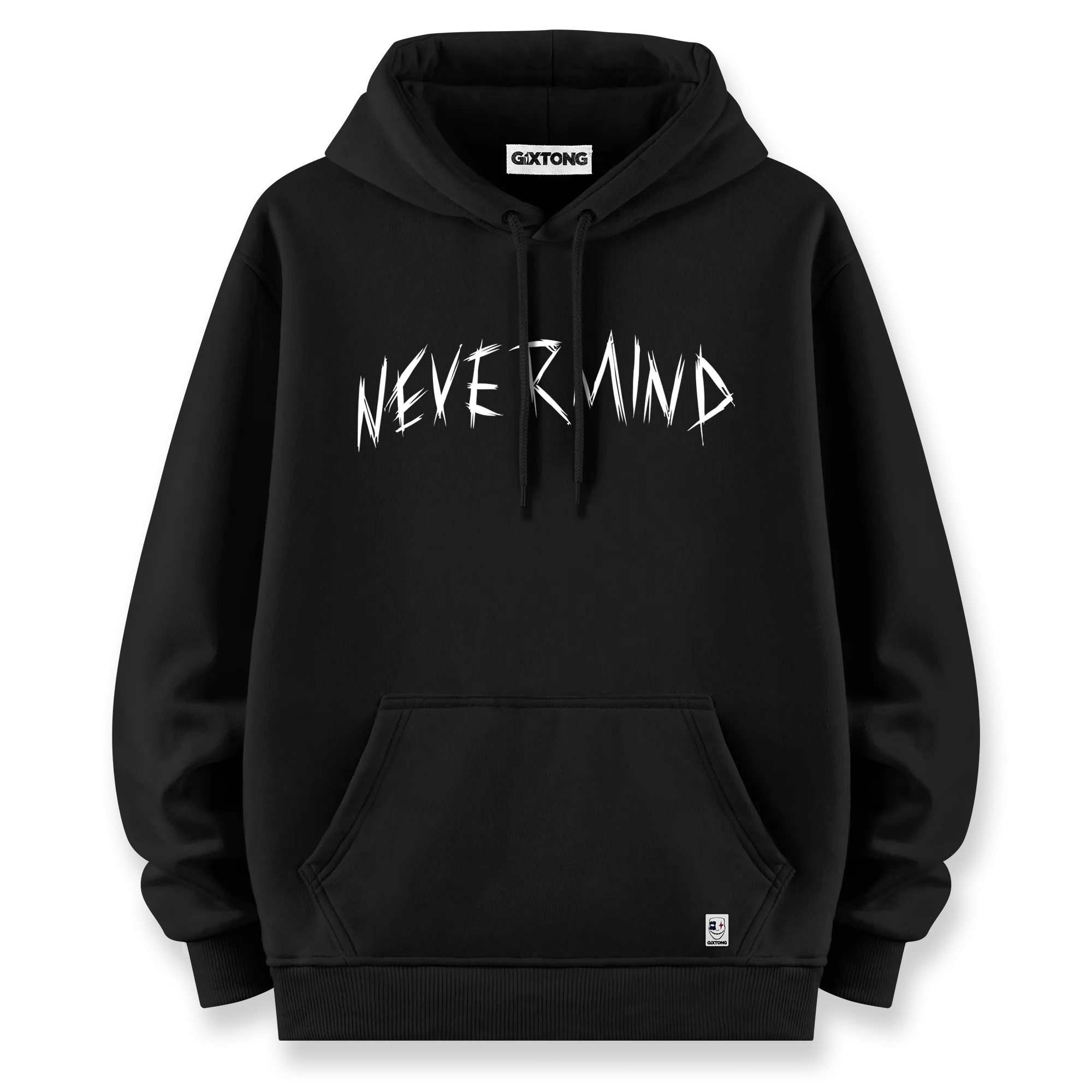 Nevermind - Oversize Bol Kalıp Hoodie