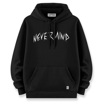 Nevermind - Oversize Bol Kalıp Hoodie