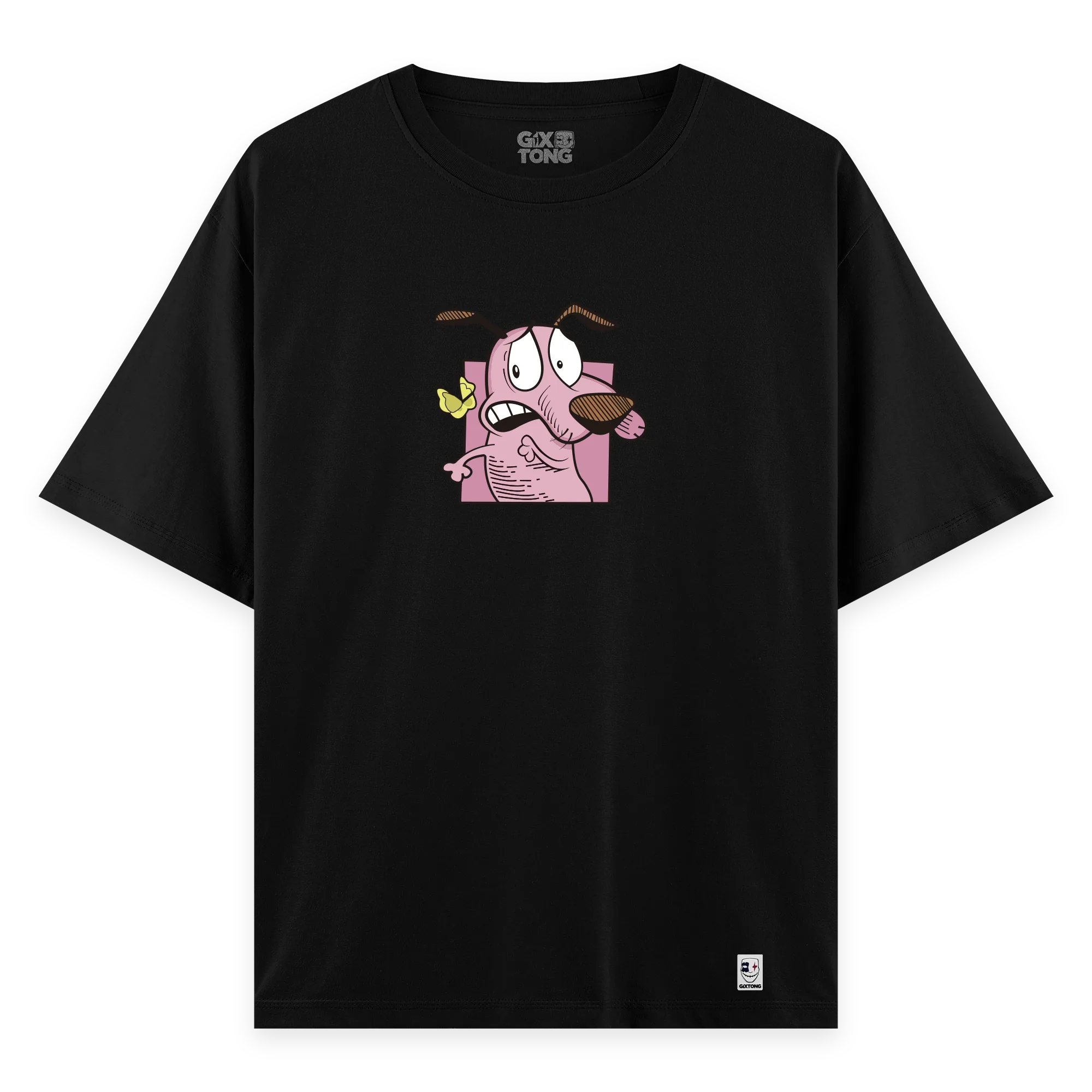 Cowardly - Oversize Bol Kalıp T-shirt