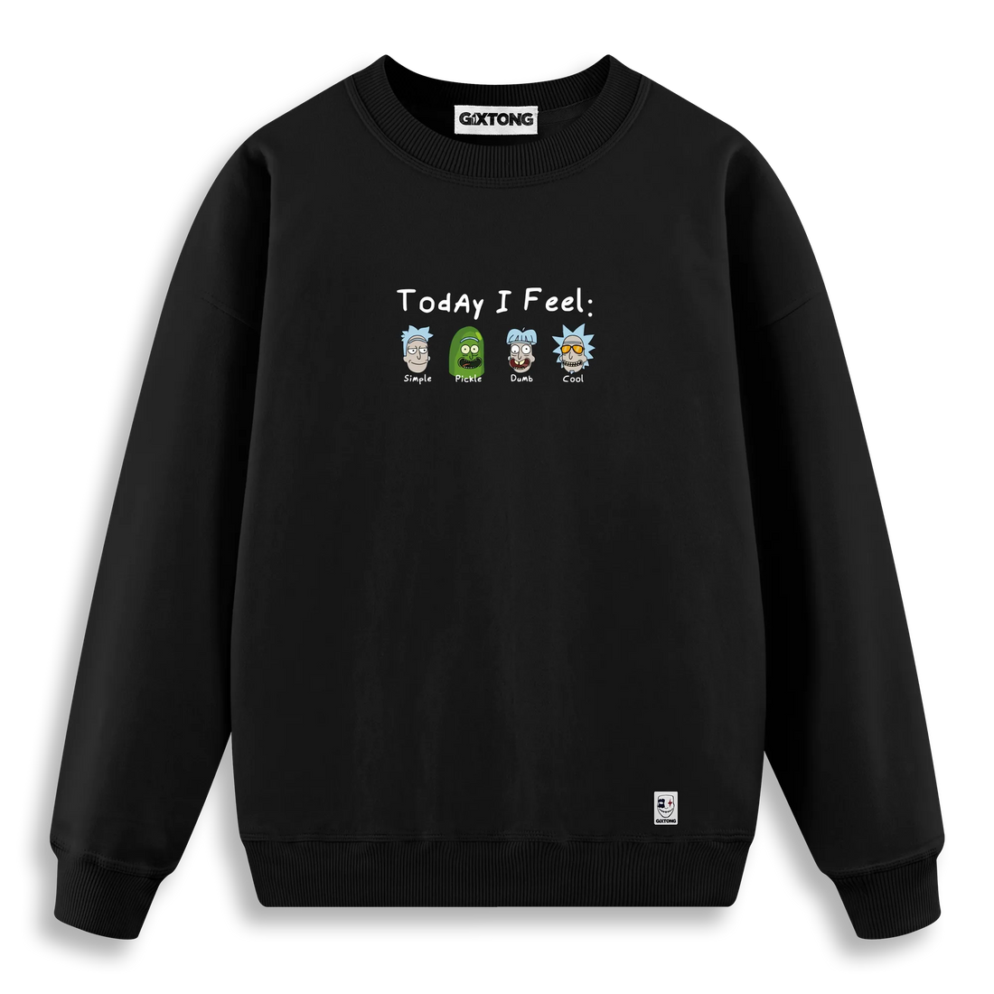 Rick's Routine - Regular Fit Kalıp Sweatshirt