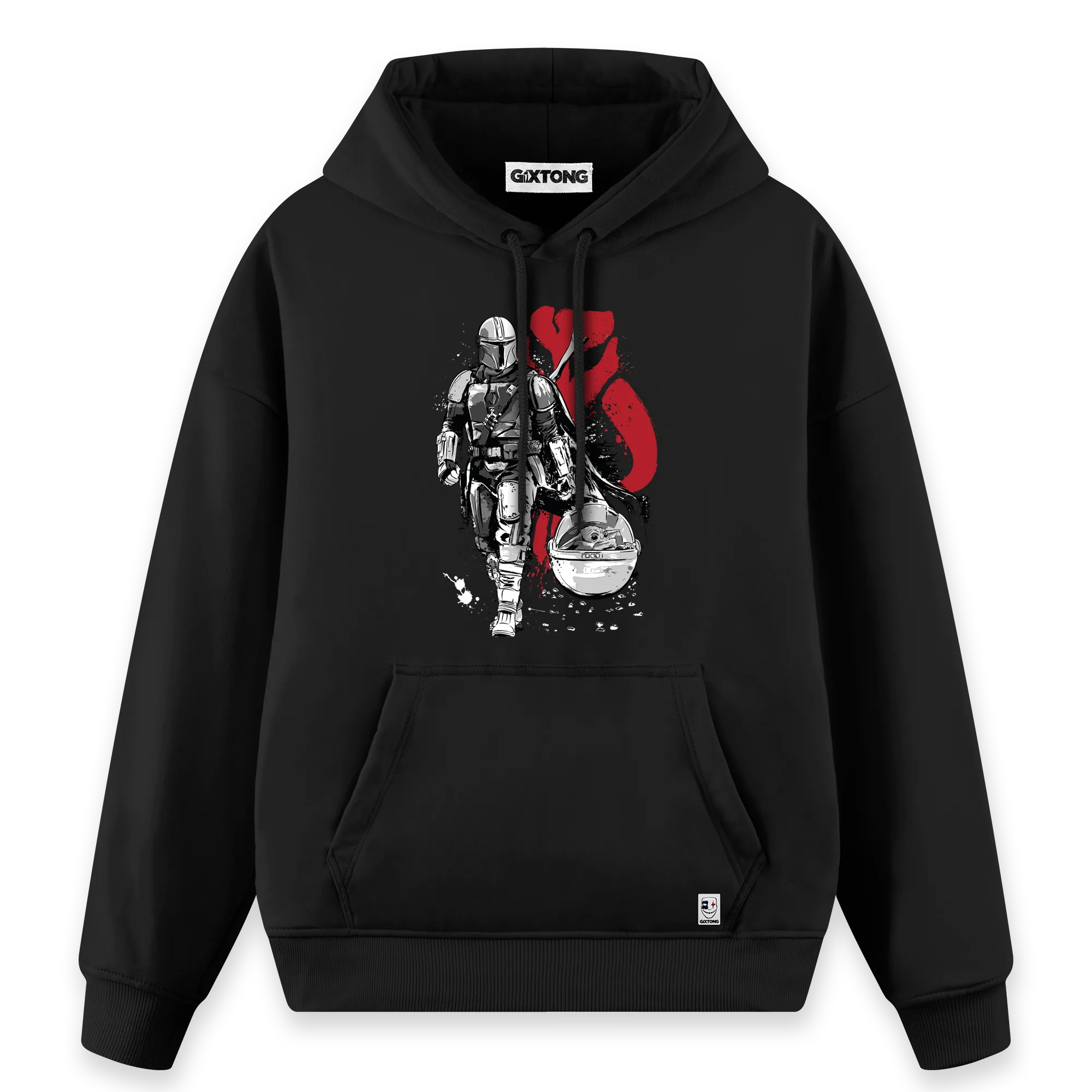 Mandalorian - Regular Fit Kalıp Hoodie