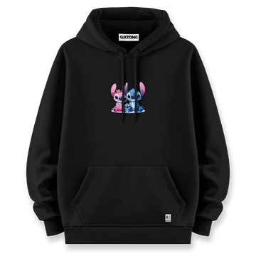 Stitch Family - Oversize Bol Kalıp Hoodie