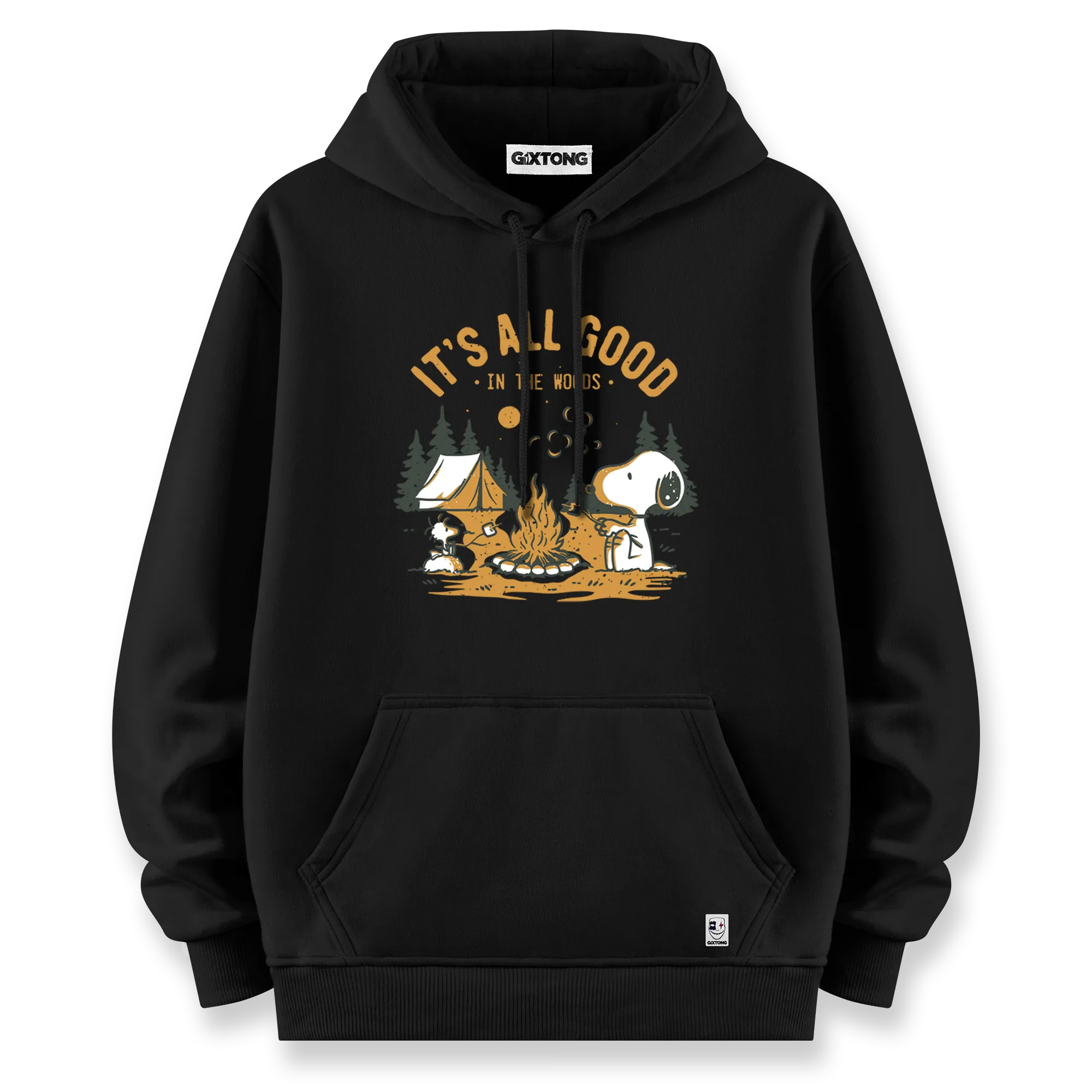 Camp Snoopy - Oversize Bol Kalıp Hoodie