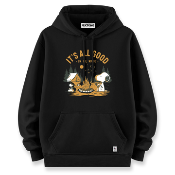 Camp Snoopy - Oversize Bol Kalıp Hoodie