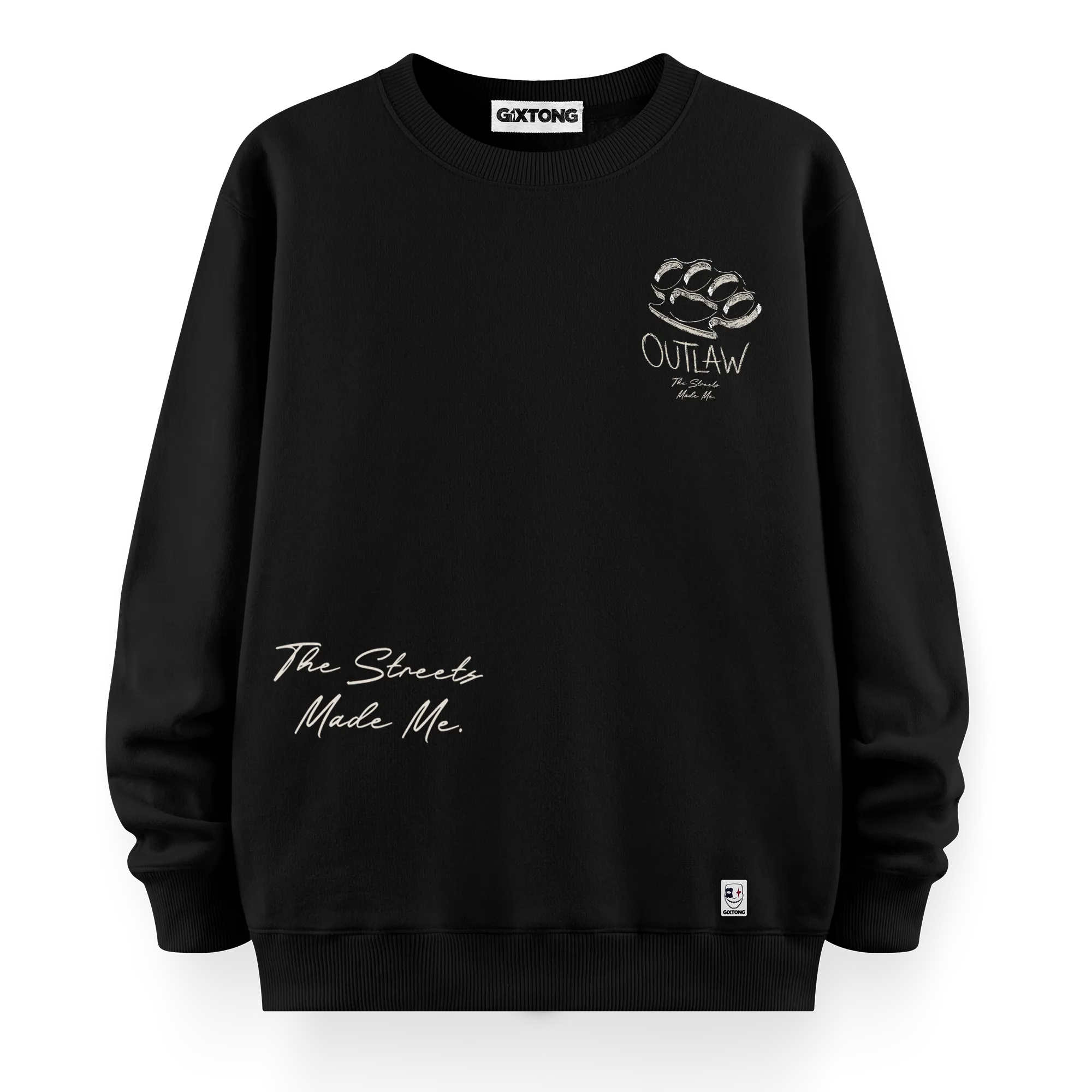 Outlaw - Oversize Bol Kalıp Sweatshirt