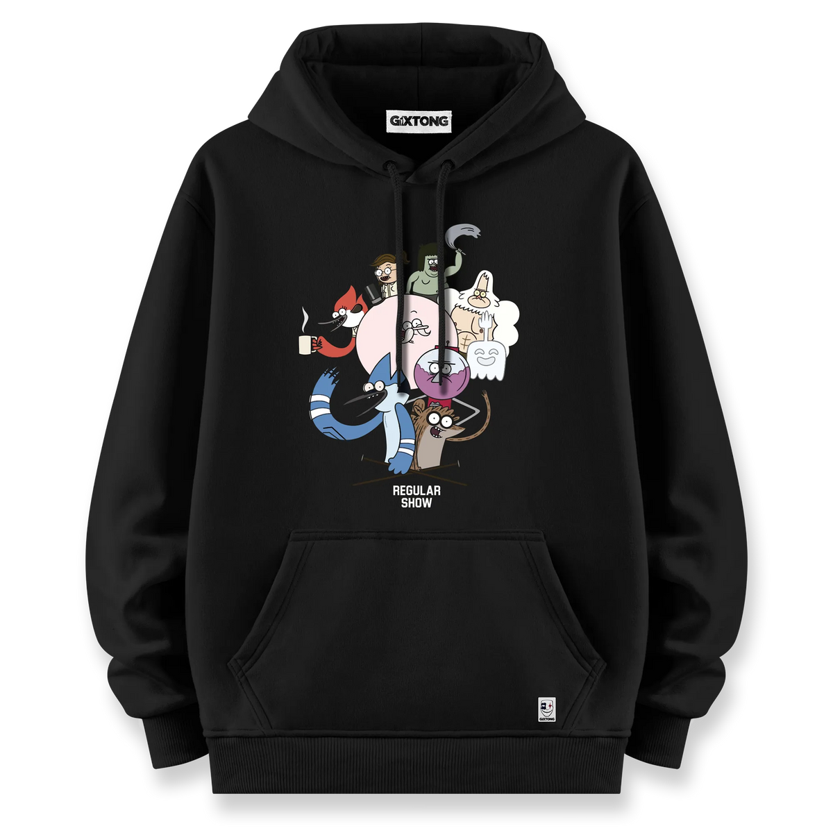 Regular Show - Oversize Bol Kalıp Hoodie