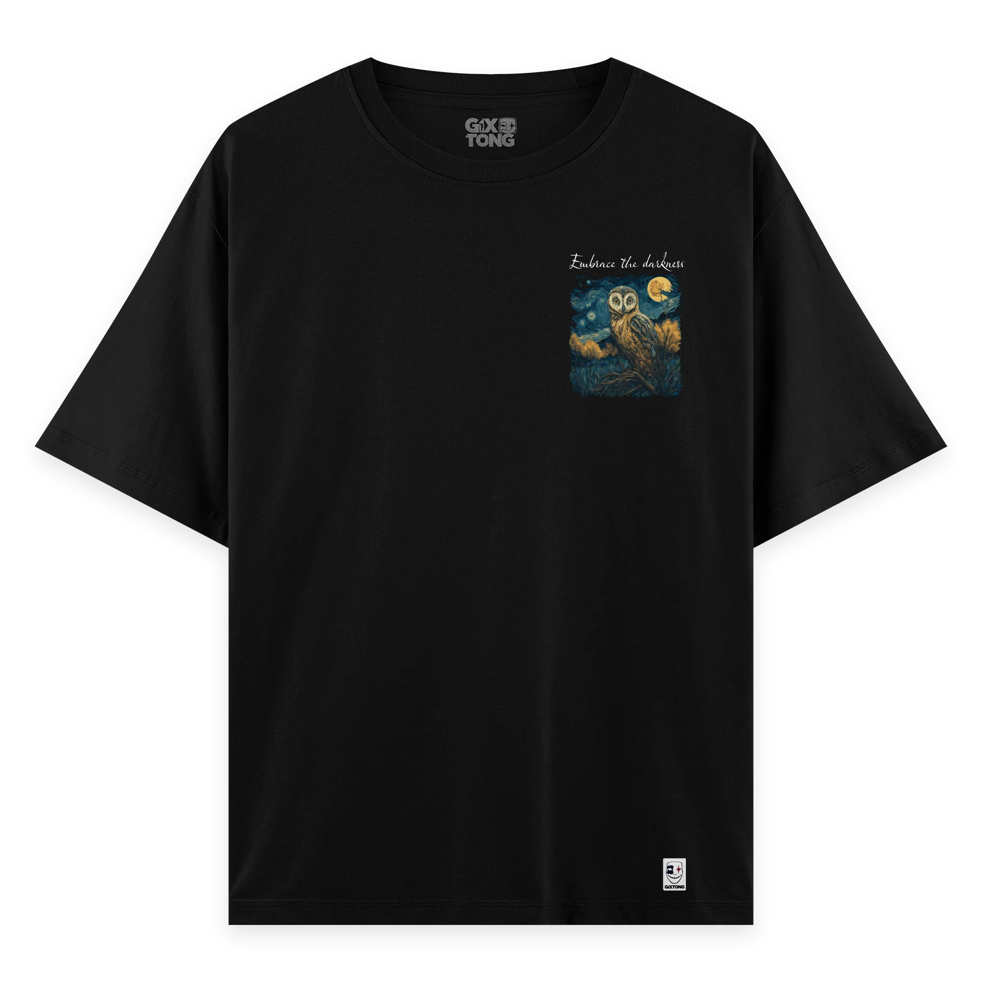 Darkness - Oversize Bol Kalıp T-shirt