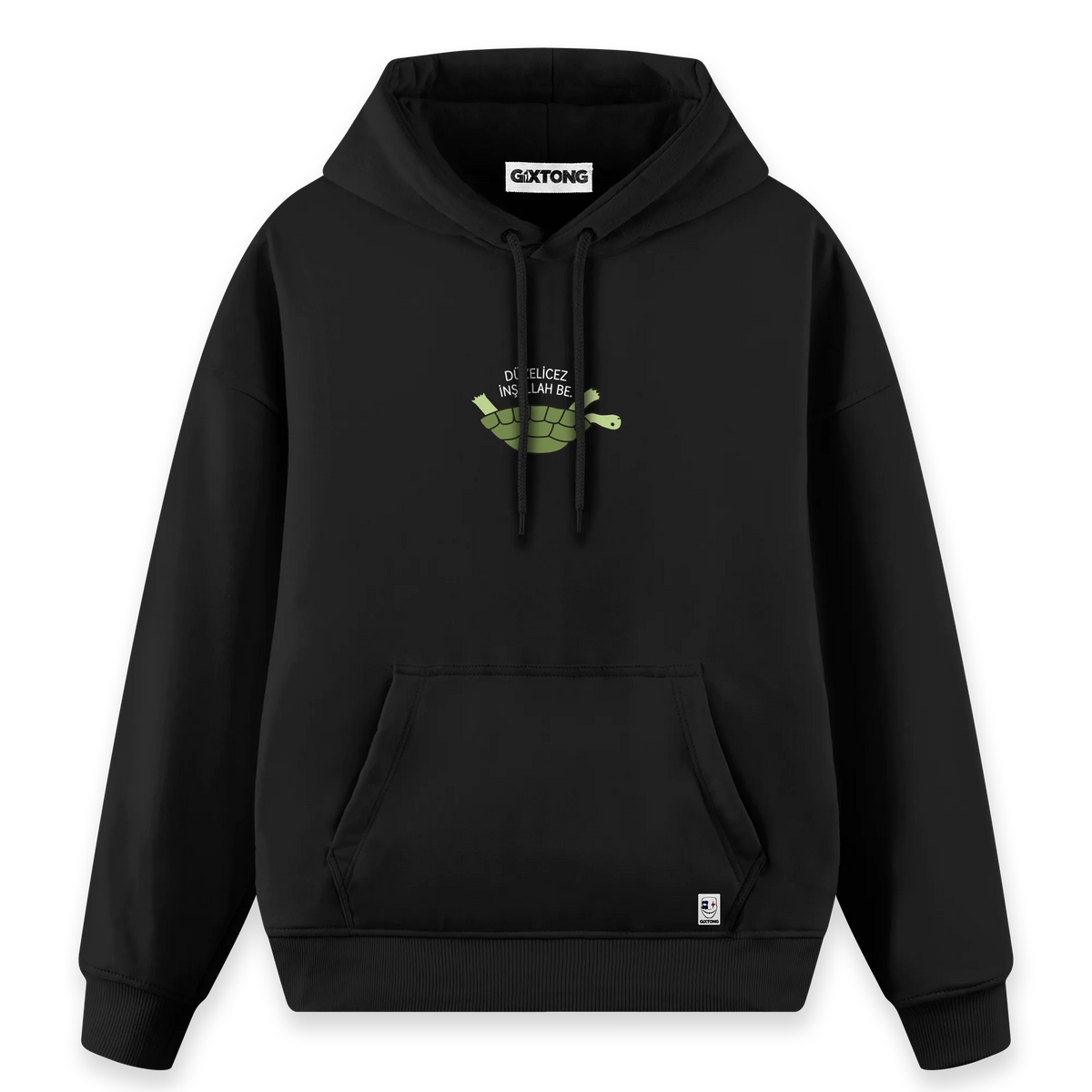 Düzelicez İnşallah - Regular Fit Kalıp Hoodie