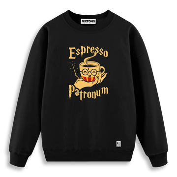 Espresso Patronum - Regular Fit Kalıp Sweatshirt