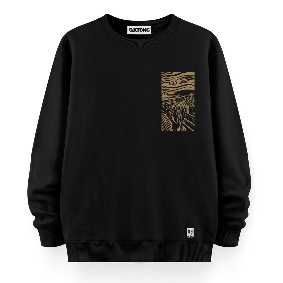 Scream - Oversize Bol Kalıp Sweatshirt
