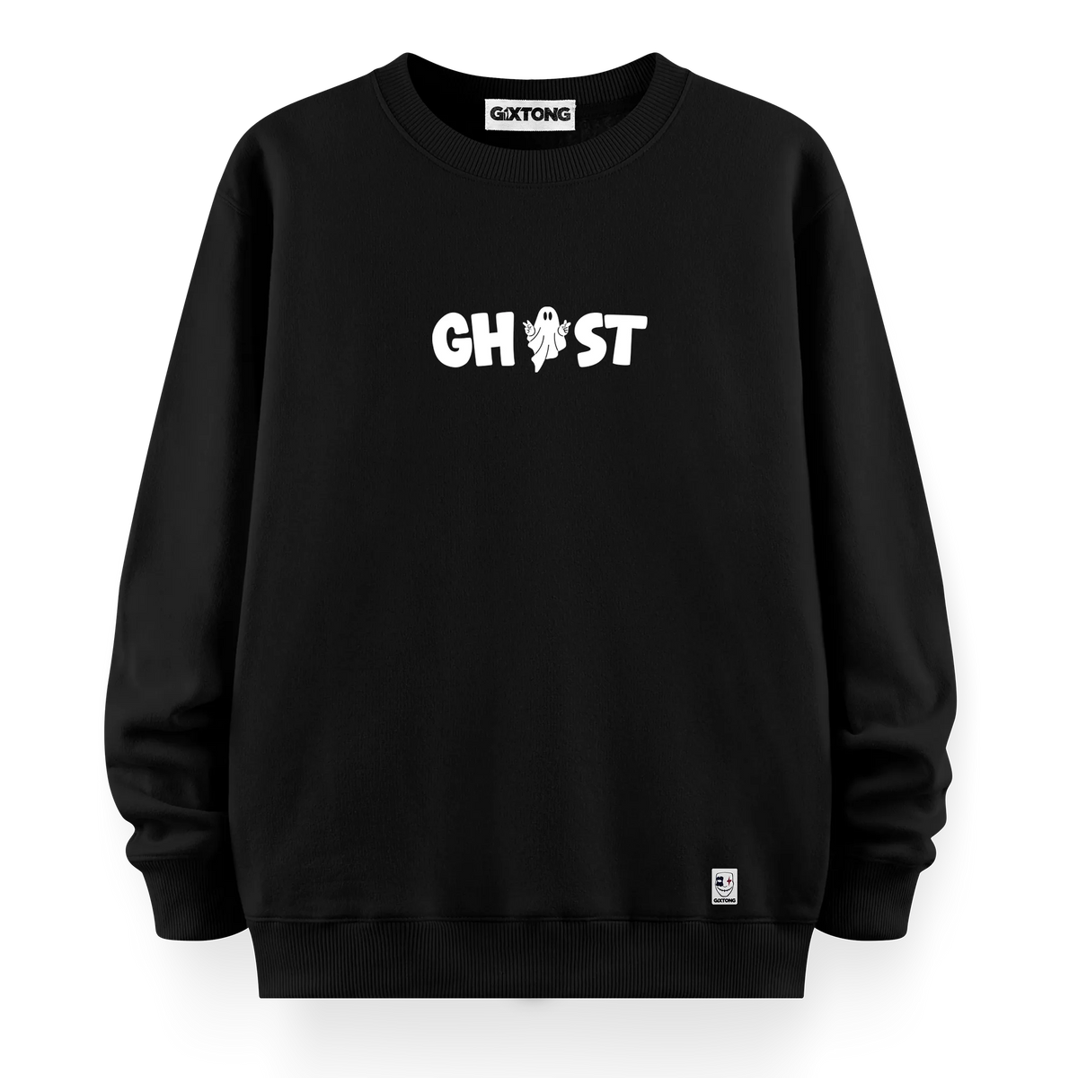 Ghost - Oversize Bol Kalıp Sweatshirt