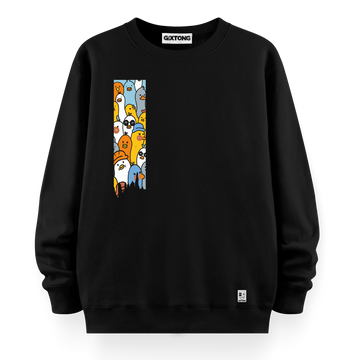 Quack - Oversize Bol Kalıp Sweatshirt