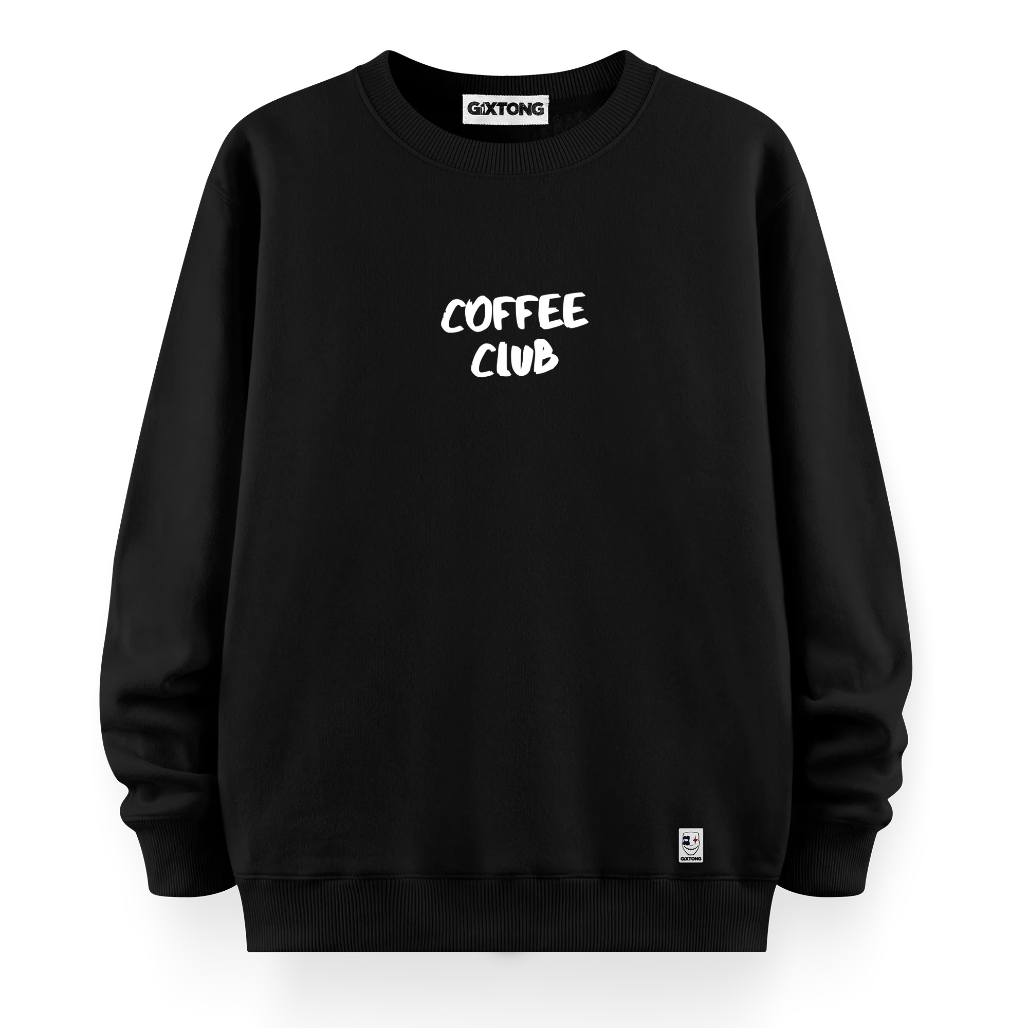 Coffee Club - Oversize Bol Kalıp Sweatshirt