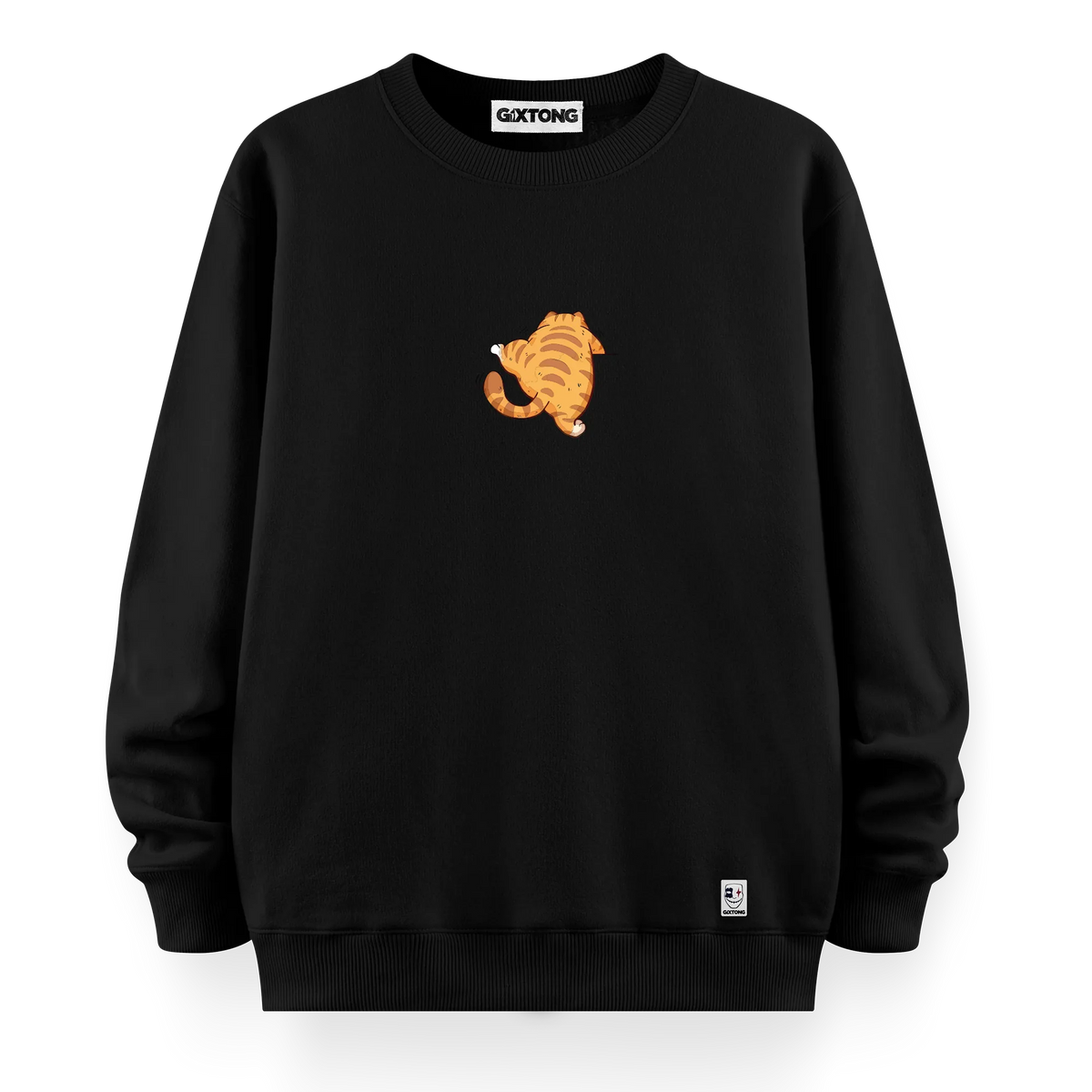 Fat Cat - Oversize Bol Kalıp Sweatshirt