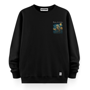 Darkness - Oversize Bol Kalıp Sweatshirt