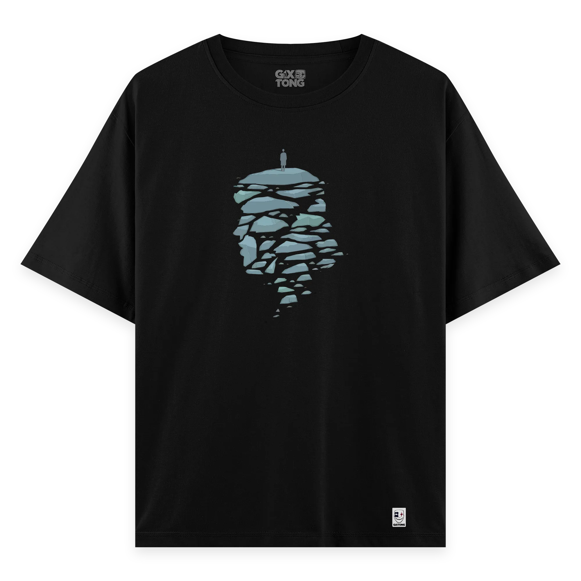 Apex - Oversize Bol Kalıp T-shirt