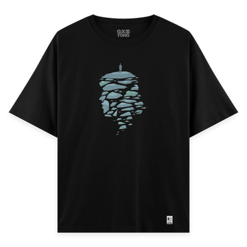 Apex - Oversize Bol Kalıp T-shirt