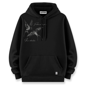 Birds - Oversize Bol Kalıp Hoodie